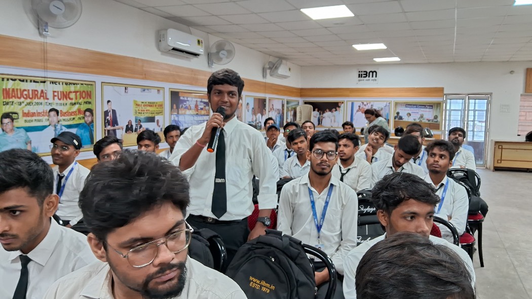 ‘Meet the Leader’ Program with Gaurav Shandilya at IIBM